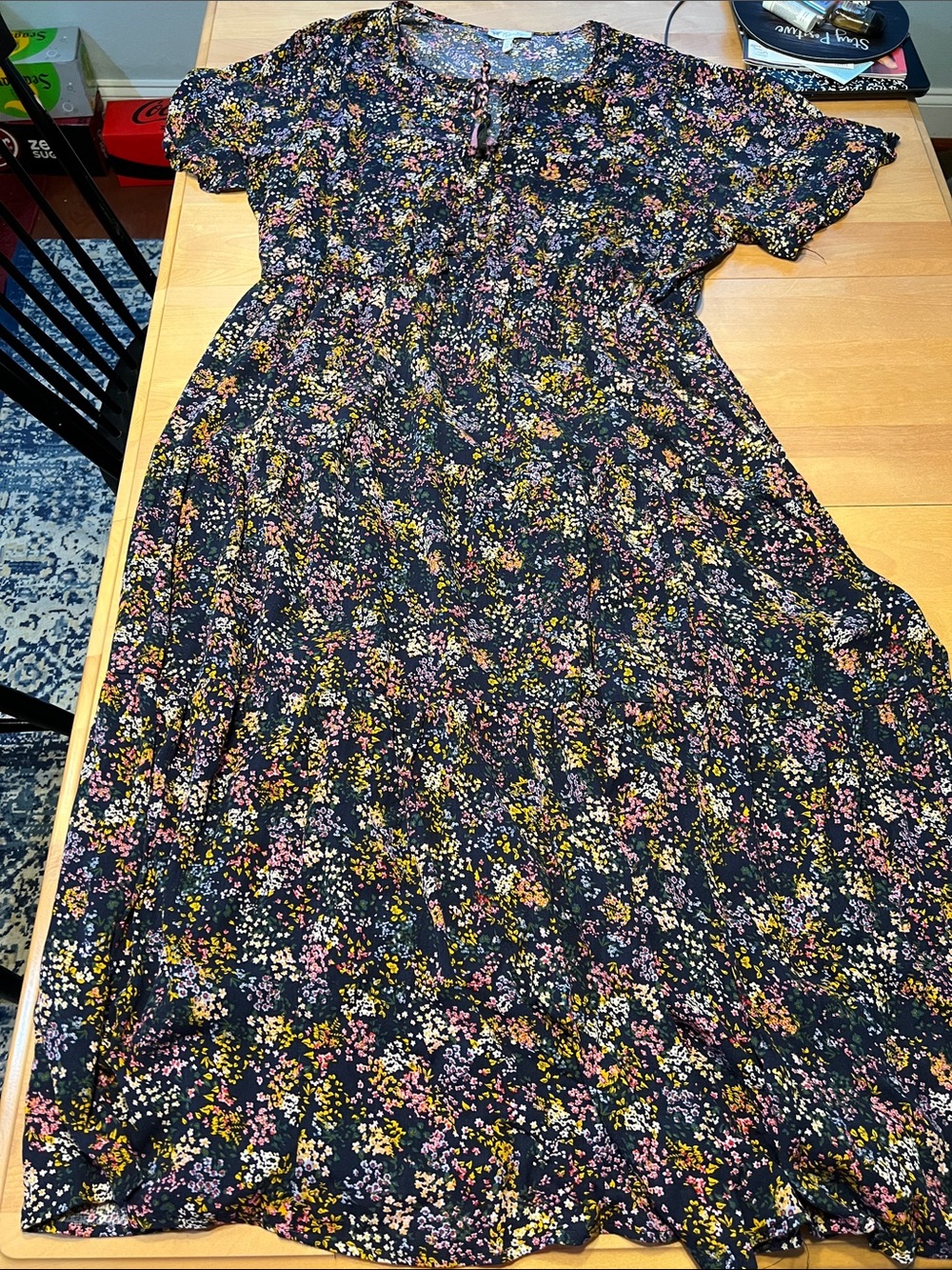 4X Jessica Simpson floral dress